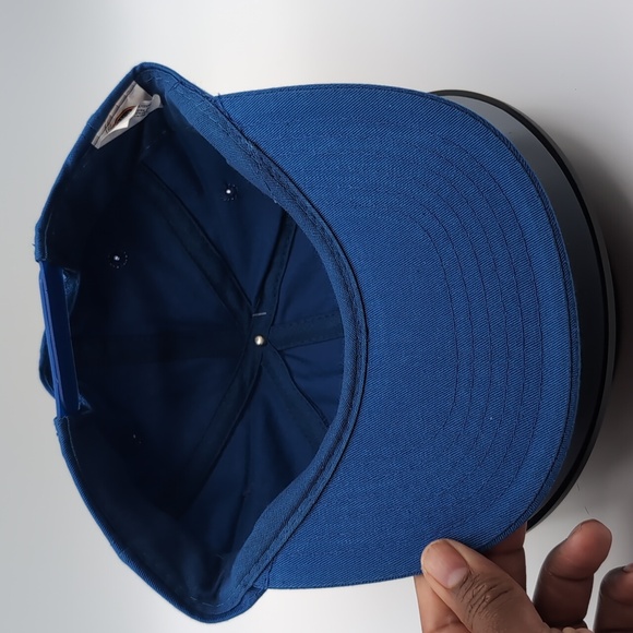 NHL| NWT Vintage NHL Edmonton Oilers Blue Sports Cap Snap Back - Picture 9 of 13